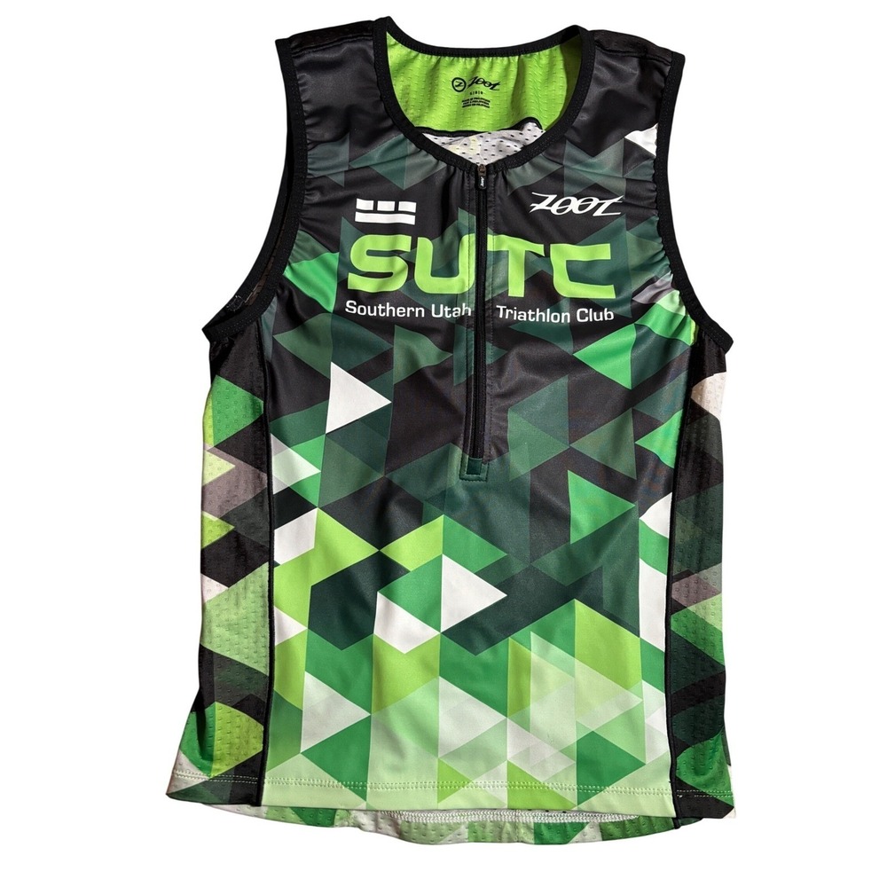 Zoot Womens L‎ Cycling Jersey Racing Performance Outdoor Workout biking trails